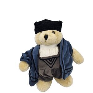 Vintage 1991 Ganz Christopher Columbus‎ Stuffed Bear Plush 500th Anniversary 10"